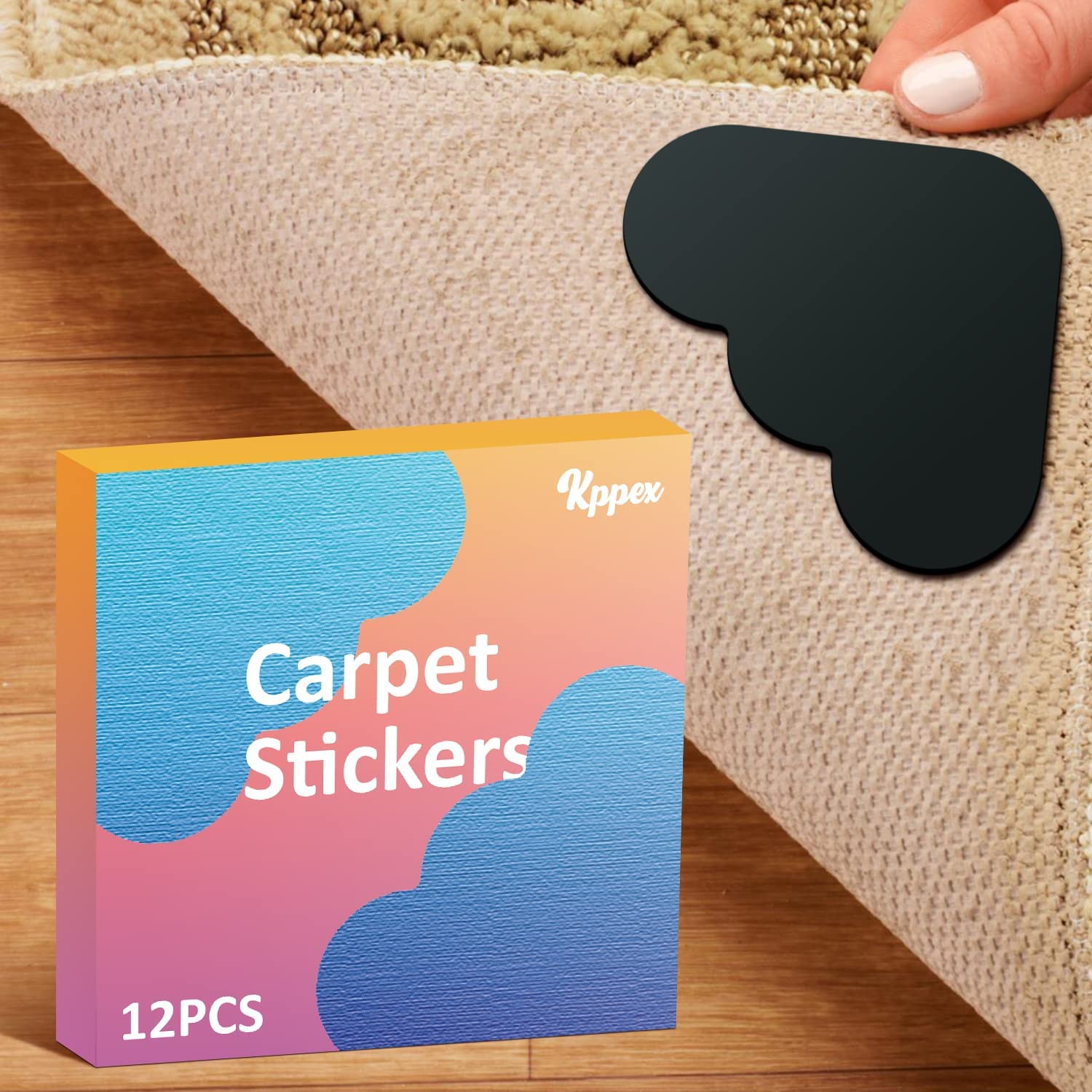 KppeX 12-Pack of Rug Gripper Stickers! - Home of The Humble Warrior